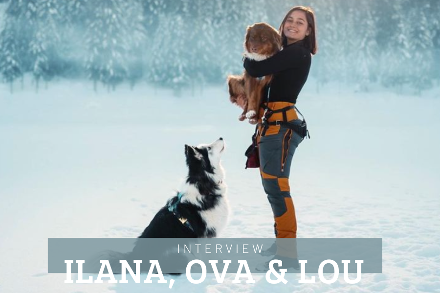 Ausskylouva, a girl and her dogs